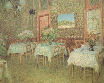 Vincent Van Gogh Interior of a Restaurant (nn04) oil painting picture